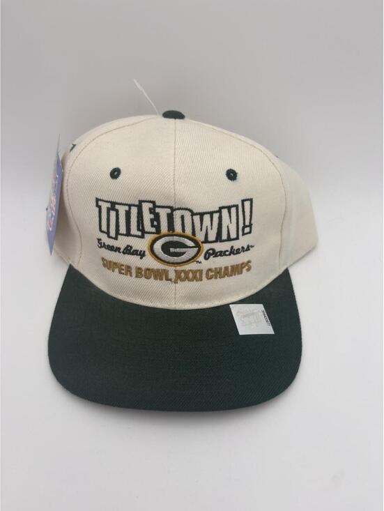 Other - Vtg NEW Green Bay Packers TitleTown Super Bowl XXXI Champs Wool Blend Snapback